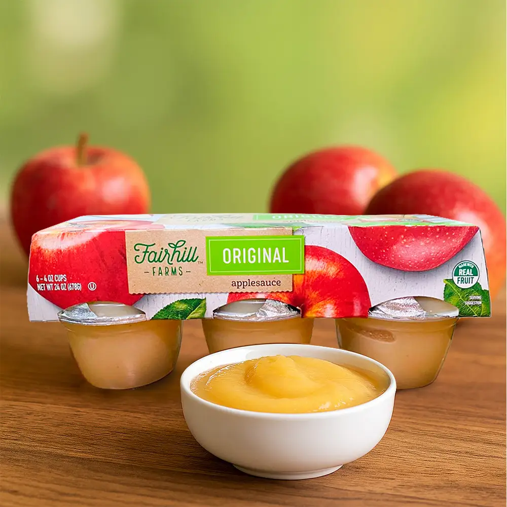 Compota de Manzana Fairhill Farms | 6x4 oz | Hecho con Fruta Real's photo #1